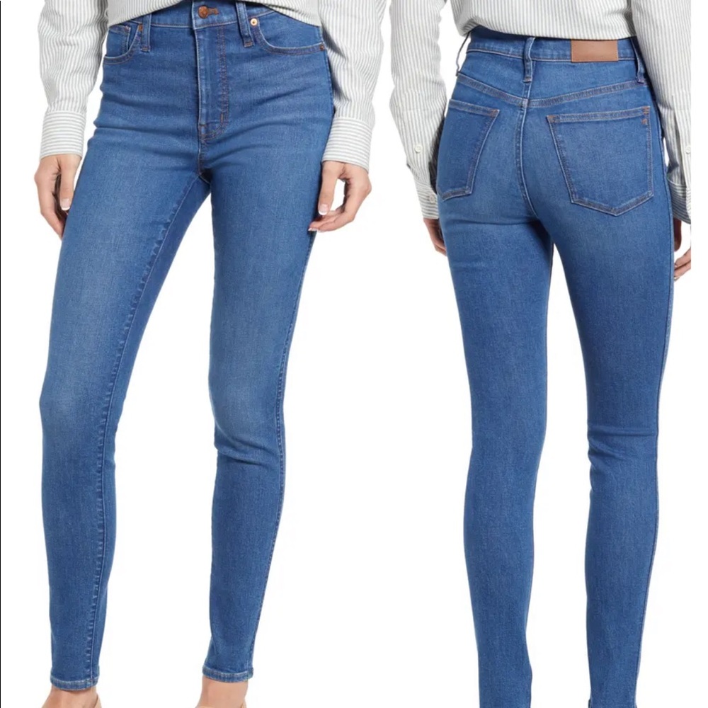 Madewell 11-Inch High Waist Skinny Jeans